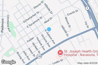 Map image of the property - 302 N Judson St