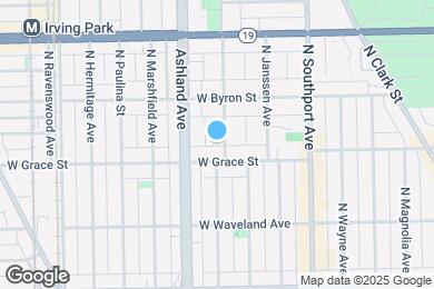 Map image of the property - 3814 N Greenview Ave