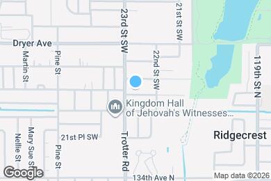 Map image of the property - 2369 19th Ave SW