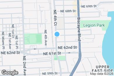 Map image of the property - 6331 NE 4th Ct