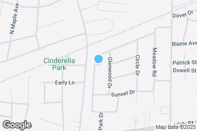 Map image of the property - 1213 Park Dr