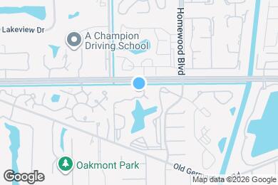 Map image of the property - 1740 Palm Cove Blvd