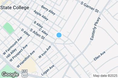Map image of the property - 122 E Irvin Ave