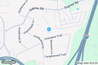 Map image of the property - 135 Lexington Ct