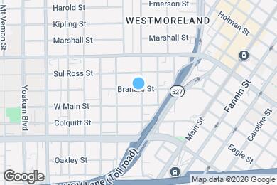 Map image of the property - 501 Branard St