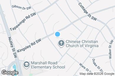 Map image of the property - 1013 Mountfort Ct SW