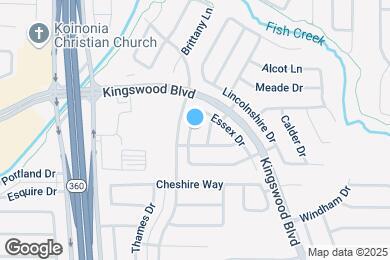 Map image of the property - 4612 Greenwich Dr