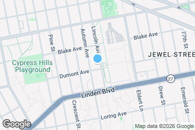 Map image of the property - LINCOLN AVENUE