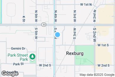 Map image of the property - 49 S 4th W