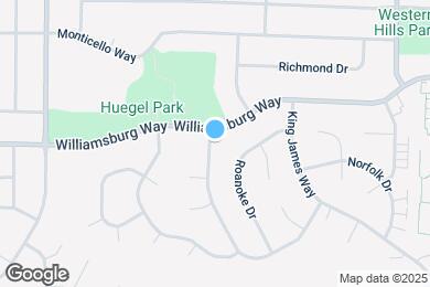 Map image of the property - 2543 Chesapeake Dr