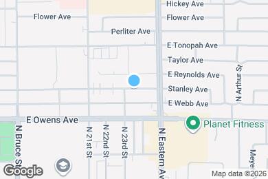 Map image of the property - 2211 E Stanley Ave