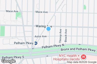 Map image of the property - 2313 Tenbroeck Ave