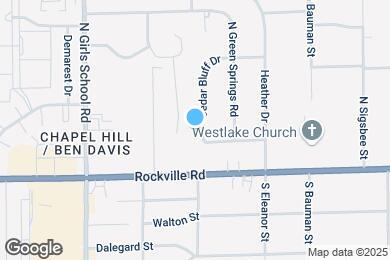 Map image of the property - 54 Cedar Bluff Dr