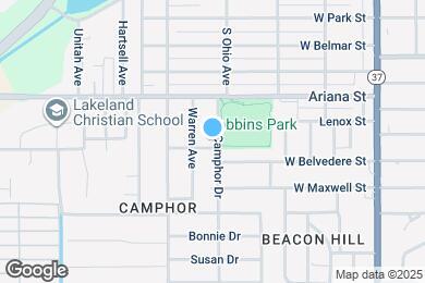 Map image of the property - 1515 Camphor Dr