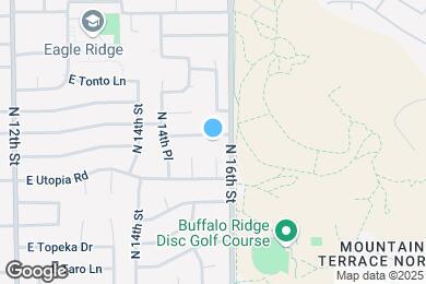 Map image of the property - 1519 E Sequoia Dr