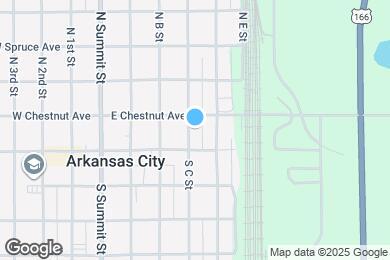 Map image of the property - 114 N C St