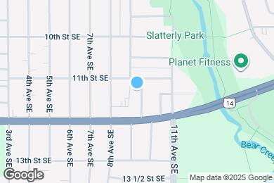Map image of the property - 1115 9 1/2 Ave SE
