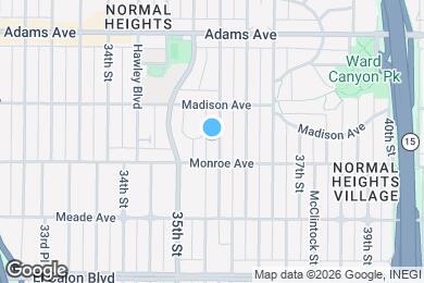 Map image of the property - 4540 Wilson Ave