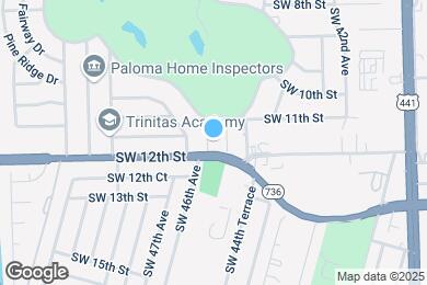 Map image of the property - 1150 SW 46th Ave