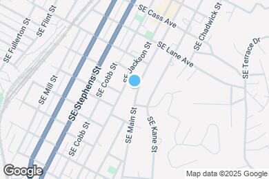 Map image of the property - 1030 SE Main St