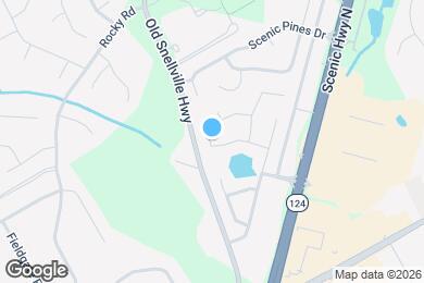Map image of the property - 1667 Overview Cir SW