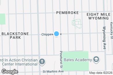 Map image of the property - This beautifully updated 3-bedroom, 1-bath single-family home is ready for move-in!