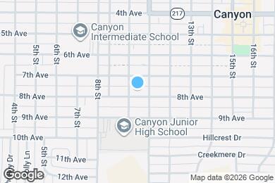 Map image of the property - 1005 8th Ave