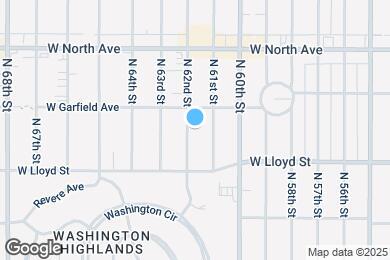 Map image of the property - 2156 N 62nd St