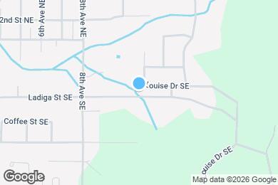 Map image of the property - 1002 Ladiga St SE