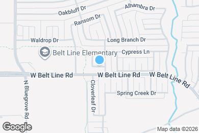 Map image of the property - 1308 Devine Drive
