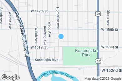 Map image of the property - 5031 Homerlee Ave