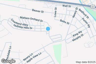 Map image of the property - 405 Blossom Dr