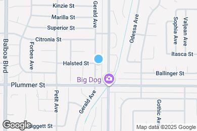 Map image of the property - 9548 Gerald Ave