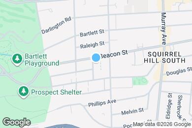 Map image of the property - 2009 Wendover St