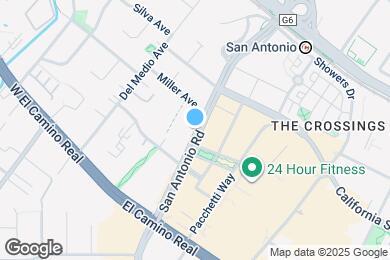 Map image of the property - 458 San Antonio Rd