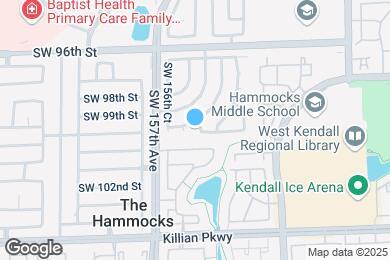 Map image of the property - 9940 SW 155th Ave