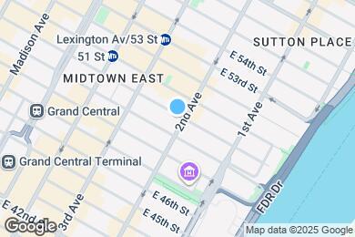 Map image of the property - 2nd Avenue