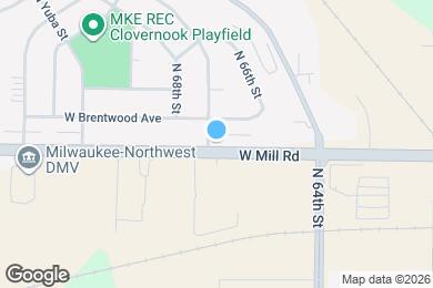 Map image of the property - 6642 W Mill Rd