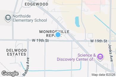Map image of the property - 714 West 19th Street