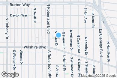 Map image of the property - 150 N Arnaz Dr