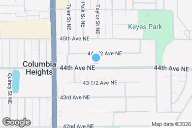 Map image of the property - 1103 44th Ave NE