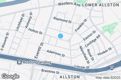 Map image of the property - 30 Holton St