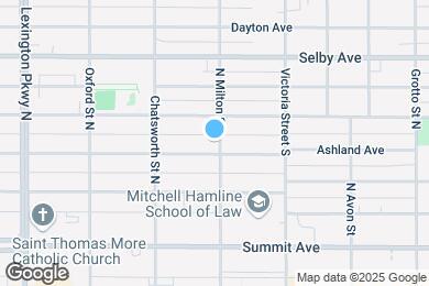 Map image of the property - 93 N Milton St N