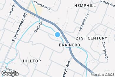 Map image of the property - 3810 Provence St