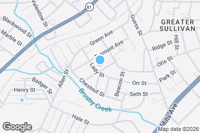 Map image of the property - 214 McGarity St