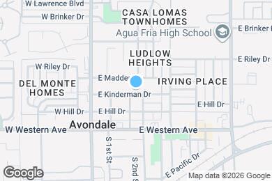 Map image of the property - 206 E Kinderman Dr