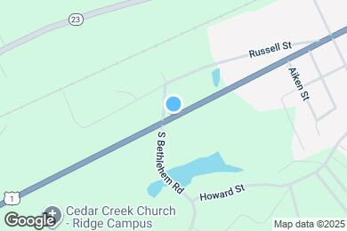Map image of the property - 695 W Columbia Ave
