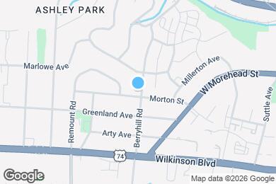 Map image of the property - 2400 Morton St