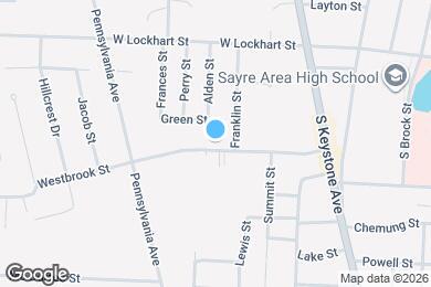 Map image of the property - 134 Center St