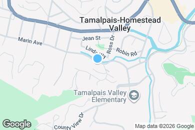 Map image of the property - 331 Marin Ave